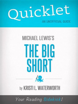 cover image of Quicklet on Michael Lewis' the Big Short